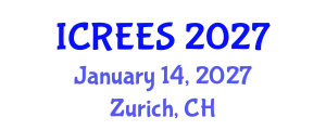 International Conference on Renewable Energy and Energy Systems (ICREES) January 14, 2027 - Zurich, Switzerland