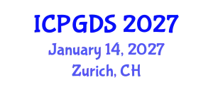 International Conference on Power Generation and Distribution Systems (ICPGDS) January 14, 2027 - Zurich, Switzerland