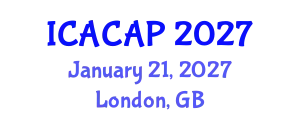 International Conference on Applied Climatology and Air Pollution (ICACAP) January 21, 2027 - London, United Kingdom