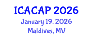 International Conference on Applied Climatology and Air Pollution (ICACAP) January 19, 2026 - Maldives, Maldives