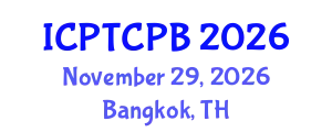 International Conference on Plant Tissue Culture and Plant Biotechnology (ICPTCPB) November 29, 2026 - Bangkok, Thailand