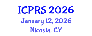 International Conference on Photogrammetry and Remote Sensing (ICPRS) January 12, 2026 - Nicosia, Cyprus