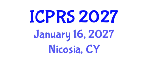 International Conference on Photogrammetry and Remote Sensing (ICPRS) January 16, 2027 - Nicosia, Cyprus