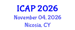 International Conference on Antennas and Propagation (ICAP) November 04, 2026 - Nicosia, Cyprus