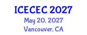 International Conference on Early Childhood Education and Care (ICECEC) May 20, 2027 - Vancouver, Canada