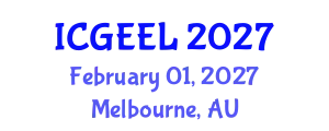 International Conference on General Education and Enhancing Learning (ICGEEL) February 01, 2027 - Melbourne, Australia