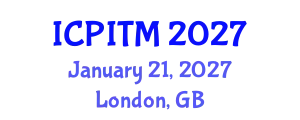 International Conference on Pedagogic Innovations and Teaching Models (ICPITM) January 21, 2027 - London, United Kingdom