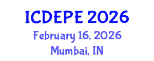 International Conference on Distance Education and Primary Education (ICDEPE) February 16, 2026 - Mumbai, India