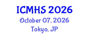 International Conference on Medicine and Health Sciences (ICMHS) October 07, 2026 - Tokyo, Japan