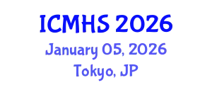 International Conference on Medicine and Health Sciences (ICMHS) January 05, 2026 - Tokyo, Japan