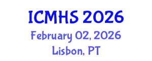 International Conference on Medicine and Health Sciences (ICMHS) February 02, 2026 - Lisbon, Portugal