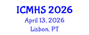 International Conference on Medicine and Health Sciences (ICMHS) April 13, 2026 - Lisbon, Portugal