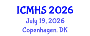 International Conference on Medicine and Health Sciences (ICMHS) July 19, 2026 - Copenhagen, Denmark