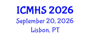 International Conference on Medicine and Health Sciences (ICMHS) September 20, 2026 - Lisbon, Portugal