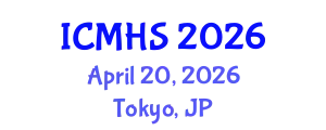 International Conference on Medicine and Health Sciences (ICMHS) April 20, 2026 - Tokyo, Japan