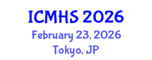 International Conference on Medicine and Health Sciences (ICMHS) February 23, 2026 - Tokyo, Japan