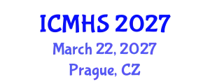 International Conference on Medicine and Health Sciences (ICMHS) March 22, 2027 - Prague, Czechia
