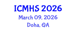 International Conference on Medicine and Health Sciences (ICMHS) March 09, 2026 - Doha, Qatar