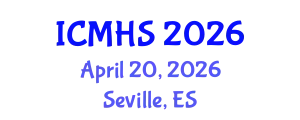 International Conference on Medicine and Health Sciences (ICMHS) April 20, 2026 - Seville, Spain