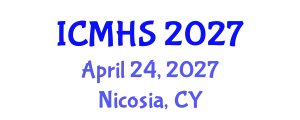 International Conference on Medicine and Health Sciences (ICMHS) April 24, 2027 - Nicosia, Cyprus