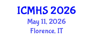 International Conference on Medicine and Health Sciences (ICMHS) May 11, 2026 - Florence, Italy