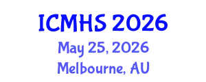 International Conference on Medicine and Health Sciences (ICMHS) May 25, 2026 - Melbourne, Australia