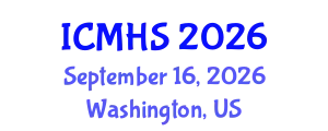 International Conference on Medicine and Health Sciences (ICMHS) September 16, 2026 - Washington, United States