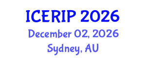 International Conference on Education, Research, and Innovation Policy (ICERIP) December 02, 2026 - Sydney, Australia
