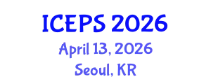 International Conference on Education, Psychology and Sociology (ICEPS) April 13, 2026 - Seoul, Republic of Korea