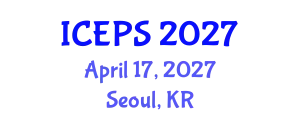 International Conference on Education, Psychology and Sociology (ICEPS) April 17, 2027 - Seoul, Republic of Korea