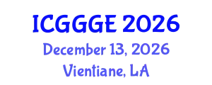 International Conference on Geoenvironmental, Geomechanics and Geotechnical Engineering (ICGGGE) December 13, 2026 - Vientiane, Laos