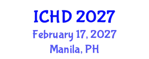 International Conference on Human Development (ICHD) February 17, 2027 - Manila, Philippines