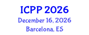 International Conference on Pediatric Pulmonology (ICPP) December 16, 2026 - Barcelona, Spain