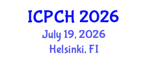 International Conference on Paediatrics and Child Health (ICPCH) July 19, 2026 - Helsinki, Finland