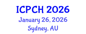 International Conference on Paediatrics and Child Health (ICPCH) January 26, 2026 - Sydney, Australia