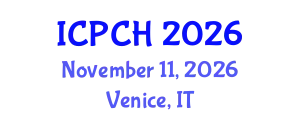International Conference on Paediatrics and Child Health (ICPCH) November 11, 2026 - Venice, Italy