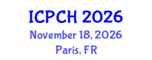 International Conference on Paediatrics and Child Health (ICPCH) November 18, 2026 - Paris, France