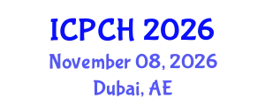 International Conference on Paediatrics and Child Health (ICPCH) November 08, 2026 - Dubai, United Arab Emirates