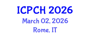 International Conference on Paediatrics and Child Health (ICPCH) March 02, 2026 - Rome, Italy