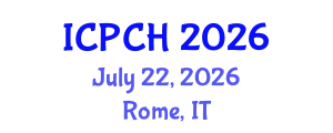 International Conference on Paediatrics and Child Health (ICPCH) July 22, 2026 - Rome, Italy