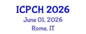 International Conference on Paediatrics and Child Health (ICPCH) June 01, 2026 - Rome, Italy