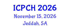 International Conference on Paediatrics and Child Health (ICPCH) November 15, 2026 - Jeddah, Saudi Arabia