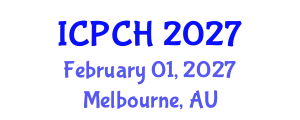 International Conference on Paediatrics and Child Health (ICPCH) February 01, 2027 - Melbourne, Australia