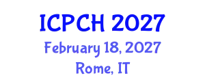 International Conference on Paediatrics and Child Health (ICPCH) February 18, 2027 - Rome, Italy