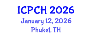 International Conference on Paediatrics and Child Health (ICPCH) January 12, 2026 - Phuket, Thailand