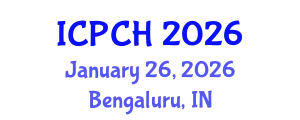 International Conference on Paediatrics and Child Health (ICPCH) January 26, 2026 - Bengaluru, India