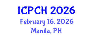 International Conference on Paediatrics and Child Health (ICPCH) February 16, 2026 - Manila, Philippines