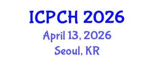 International Conference on Paediatrics and Child Health (ICPCH) April 13, 2026 - Seoul, Republic of Korea