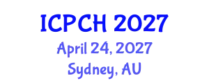 International Conference on Paediatrics and Child Health (ICPCH) April 24, 2027 - Sydney, Australia