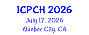 International Conference on Paediatrics and Child Health (ICPCH) July 17, 2026 - Quebec City, Canada